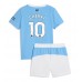 Manchester City Rayan Cherki #10 Hjemmedraktsett Barn 2025-26 Kortermet (+ Korte bukser)